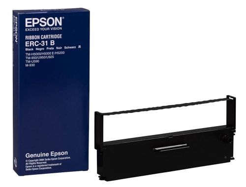 Fita impressora epson erc-31b preto m-930 tm-930/930ii/950/ u950/u925/h5000/u590 , Epson , 38507 , 0010343852624
